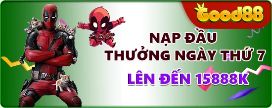 nạp đầu thưởng ngày thứ 7